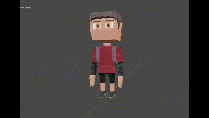 Character Waving Animation
